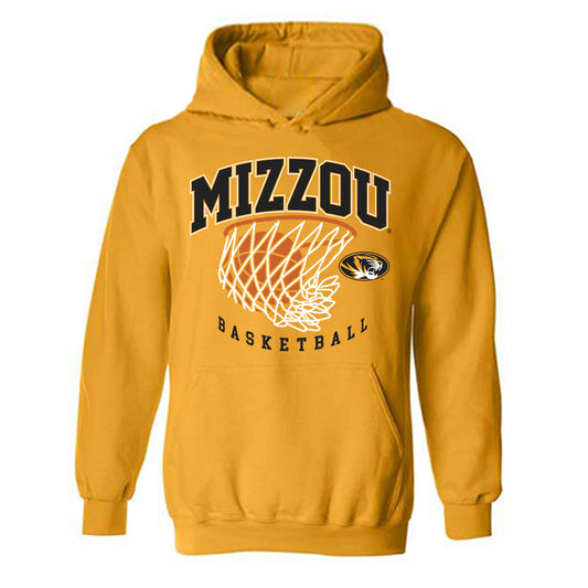 Missouri - NCAA Men's Basketball : Jordan Crawford - Sports Shersey Hooded Sweatshirt-0