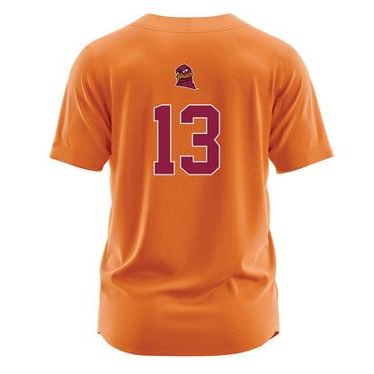 Virginia Tech - NCAA Softball : Emma Kavanagh - Orange Jersey-1