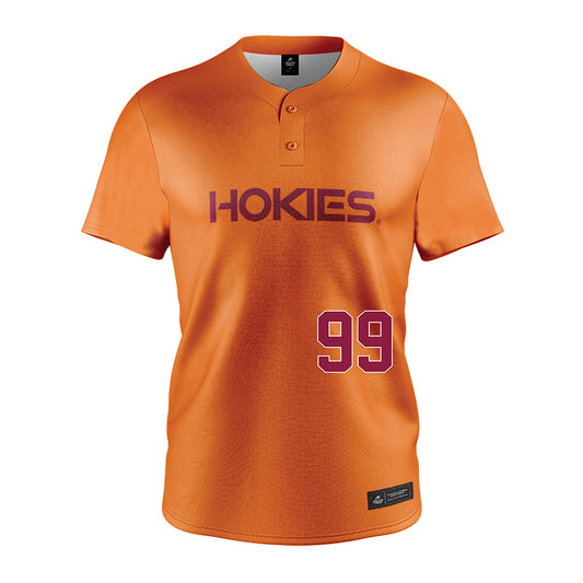 Virginia Tech - NCAA Softball : Lily Pallante - Orange Jersey-0