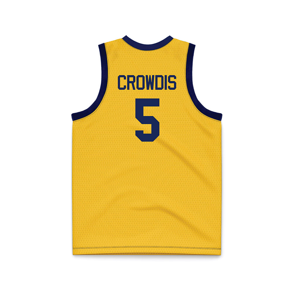 Marquette - NCAA Men's Basketball : Colton Crowdis - Basketball Jersey-1