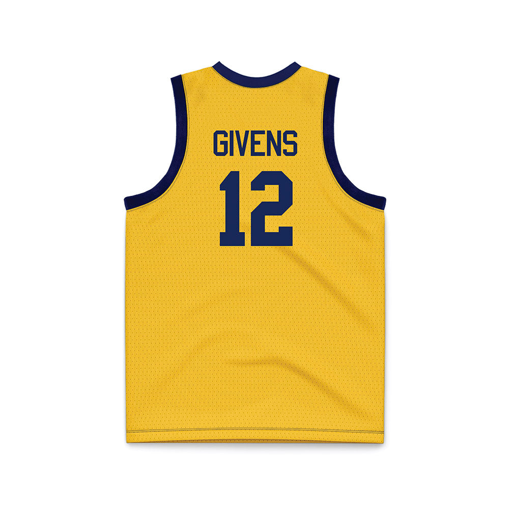 Marquette - NCAA Women's Basketball : Mackenzie Givens - Basketball Jersey-1