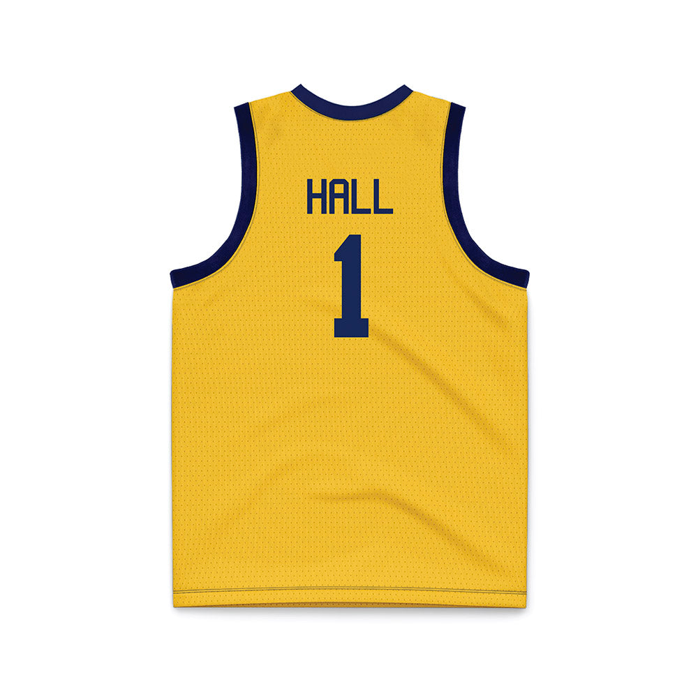 Marquette - NCAA Women's Basketball : Brooklyn Hall - Basketball Jersey-1