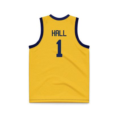 Marquette - NCAA Women's Basketball : Brooklyn Hall - Basketball Jersey-1