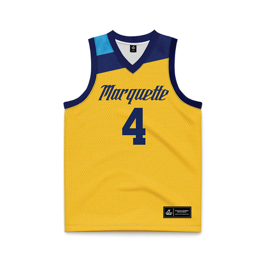 Marquette - NCAA Men's Basketball : Nolan Minessale - Basketball Jersey-0
