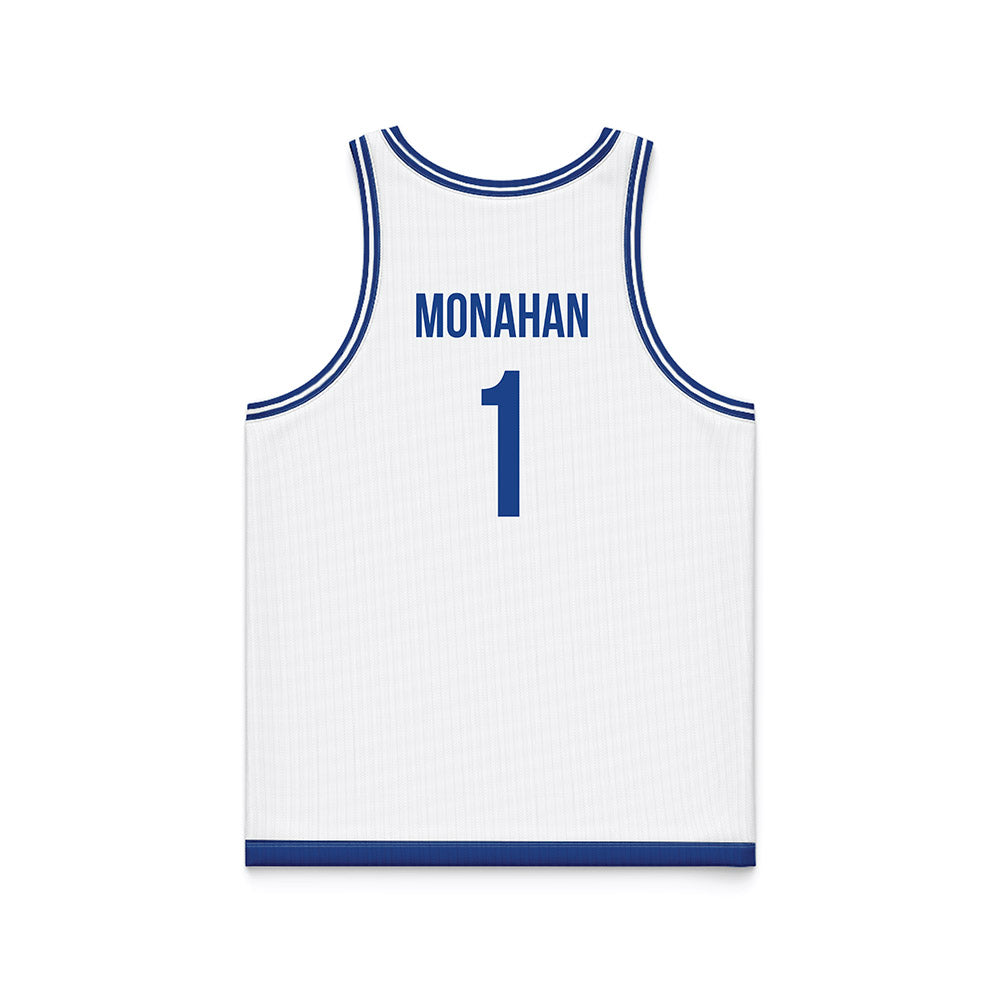 Drake - NCAA Women's Basketball : Mylea Monahan - White Basketball Jersey-1
