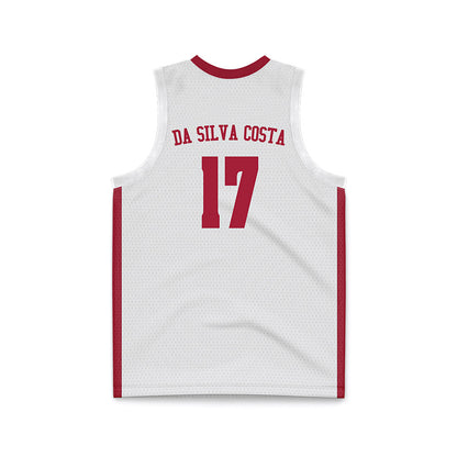 Alabama - NCAA Women's Basketball : Lourdes Da Silva Costa - White Basketball Jersey-3