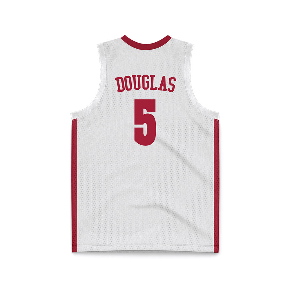 Alabama - NCAA Women's Basketball : Reychel Douglas - White Basketball Jersey