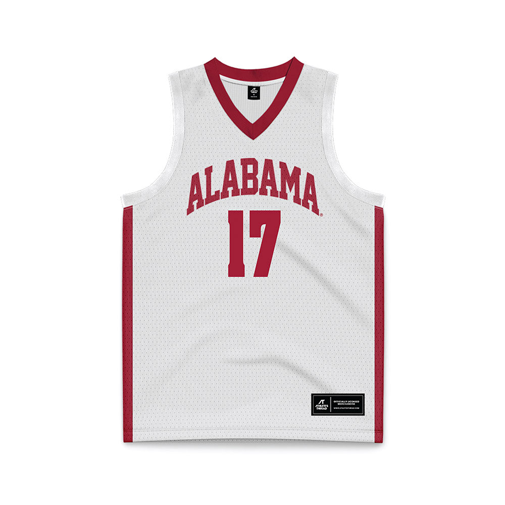 Alabama - NCAA Women's Basketball : Lourdes Da Silva Costa - White Basketball Jersey-1