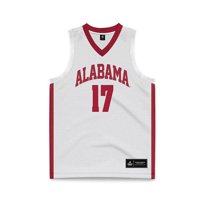 Alabama - NCAA Women's Basketball : Lourdes Da Silva Costa - White Basketball Jersey-1