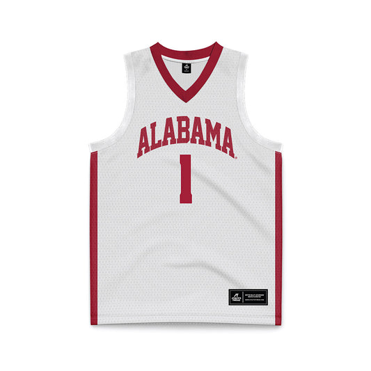 Alabama - NCAA Women's Basketball : Ace Austin - White Basketball Jersey-0