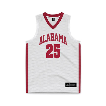 Alabama - NCAA Women's Basketball : Joy Egbuna - White Basketball Jersey-1