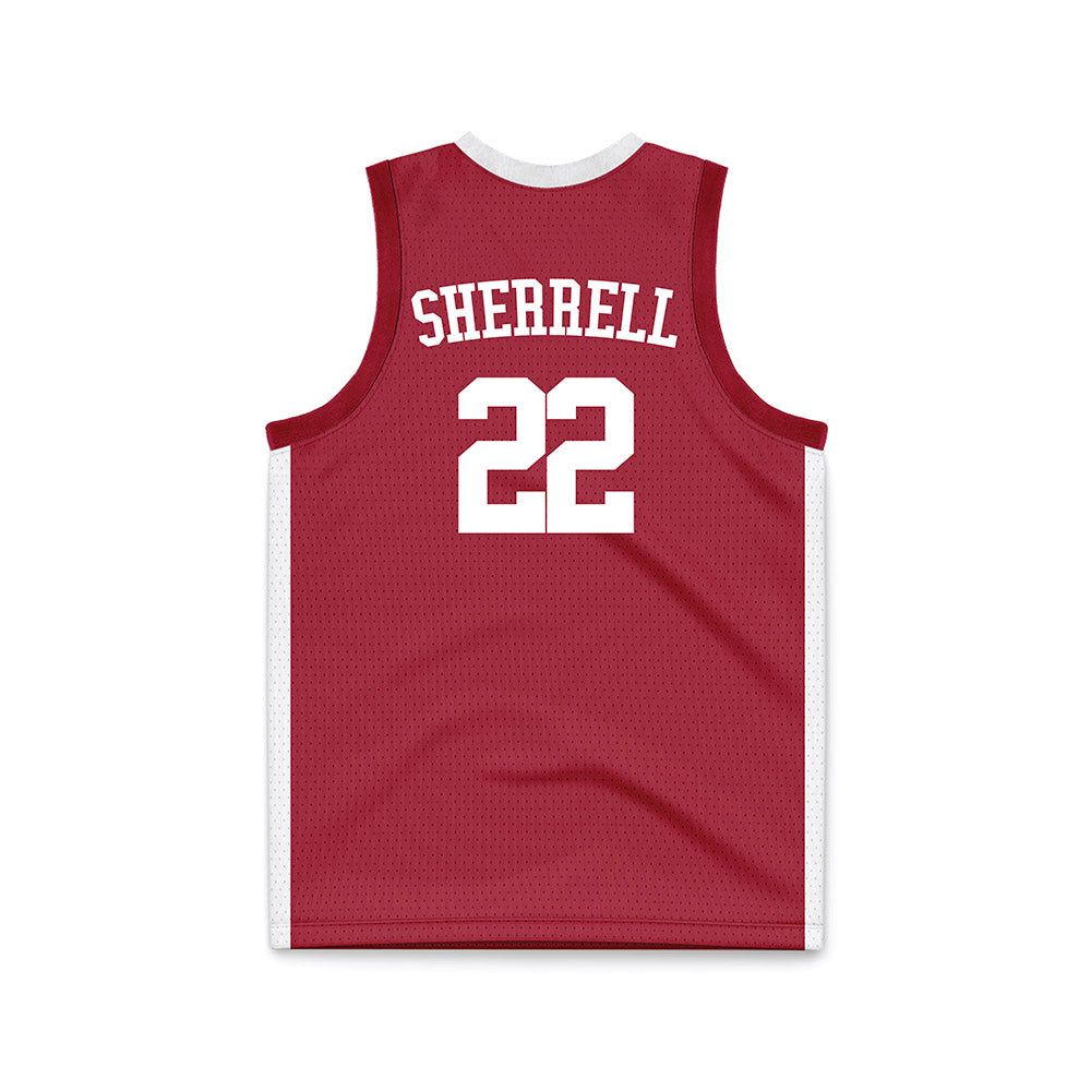 Alabama - NCAA Men's Basketball : Aiden Sherrell - Crimson Basketball Jersey-1