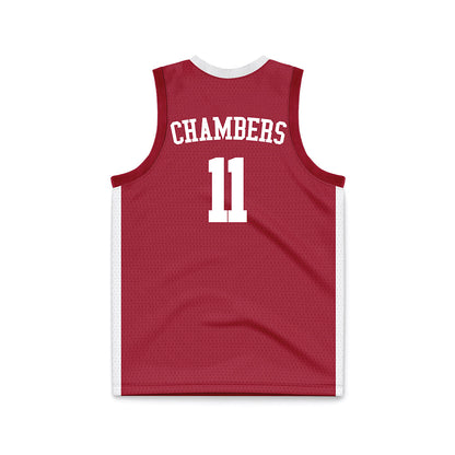 Alabama - NCAA Women's Basketball : Tianna Chambers - Crimson Basketball Jersey-1