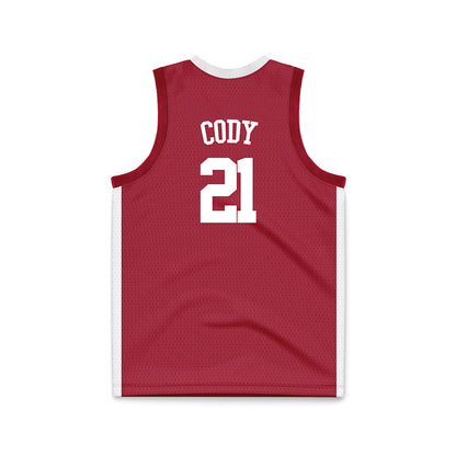 Alabama - NCAA Women's Basketball : Essence Cody - Crimson Basketball Jersey-1