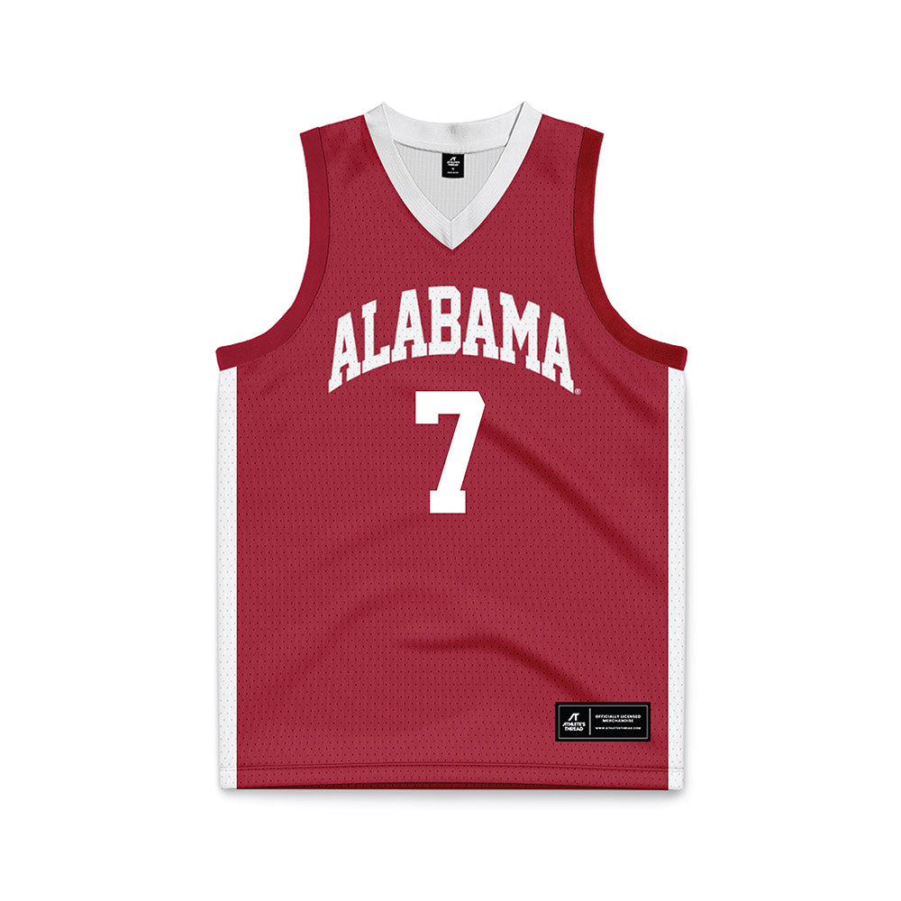 Alabama - NCAA Women's Basketball : Waiata Jennings - Crimson Basketball Jersey-0