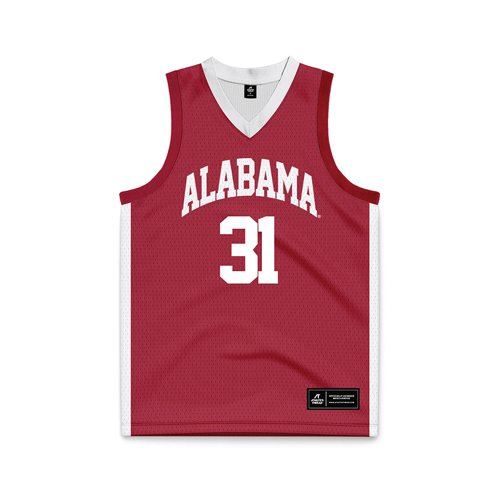 Alabama - NCAA Women's Basketball : Naomi Jones - Crimson Basketball Jersey-0