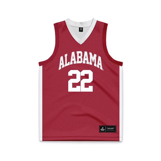 Alabama - NCAA Women's Basketball : Karly Weathers - Crimson Basketball Jersey-0