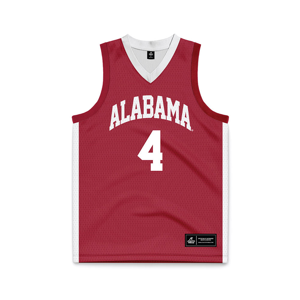 Alabama - NCAA Women's Basketball : Eris Lester - Crimson Basketball Jersey-0