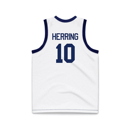 Marquette - NCAA Women's Basketball : Kameron Herring - White Basketball Jersey-1
