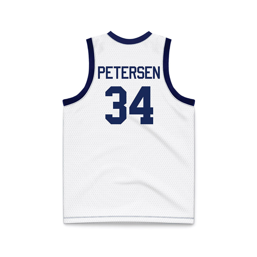 Marquette - NCAA Women's Basketball : Kayl Petersen - White Basketball Jersey-1