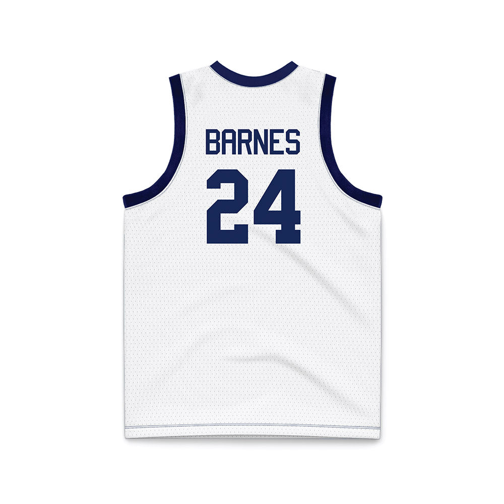 Marquette - NCAA Women's Basketball : JJ Barnes - White Basketball Jersey-1