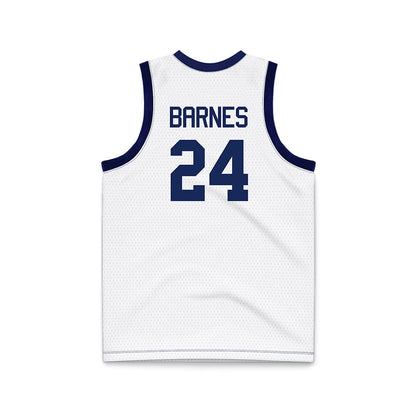 Marquette - NCAA Women's Basketball : JJ Barnes - White Basketball Jersey-1