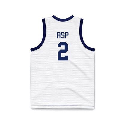 Marquette - NCAA Women's Basketball : Kinley Asp - White Basketball Jersey-1