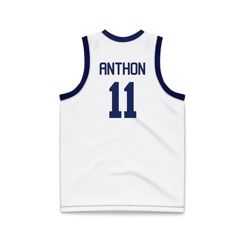Marquette - NCAA Women's Basketball : Noelle Anthon - White Basketball Jersey-1
