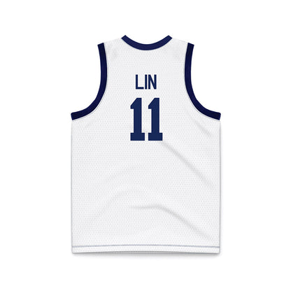 Marquette - NCAA Women's Basketball : Yuhan Lin - White Basketball Jersey-1