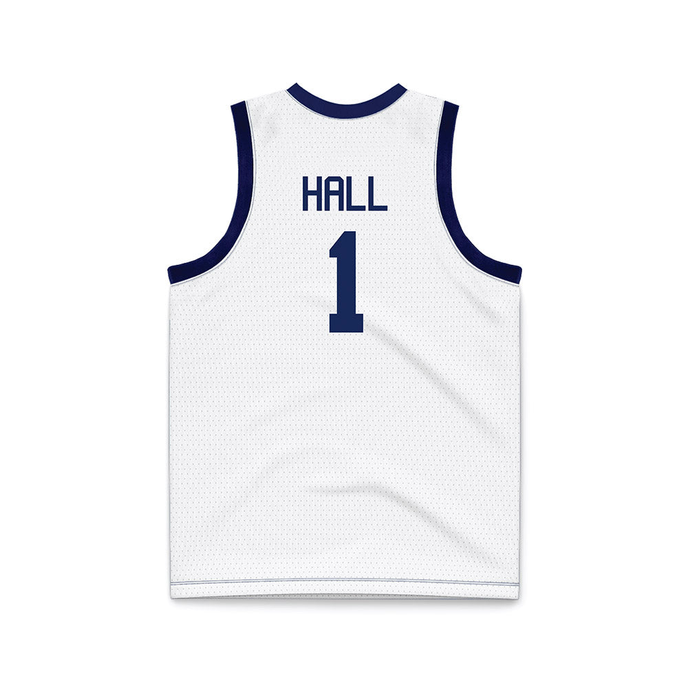 Marquette - NCAA Women's Basketball : Brooklyn Hall - White Basketball Jersey-1