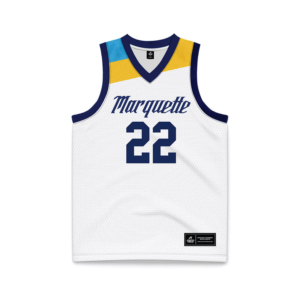 Marquette - NCAA Men's Basketball : Sean Jones - Basketball Jersey