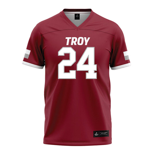 Troy - NCAA Football : Jeremiah Roux - Football Jersey-0