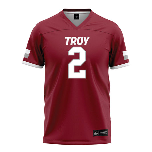 Troy - NCAA Football : Bryce Steele - Football Jersey-0