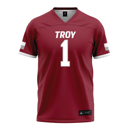 Troy - NCAA Football : Jordan Lovett - Football Jersey-0