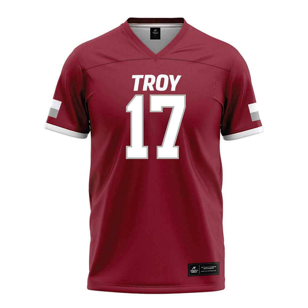 Troy - NCAA Football : Jace Petty - Football Jersey-0