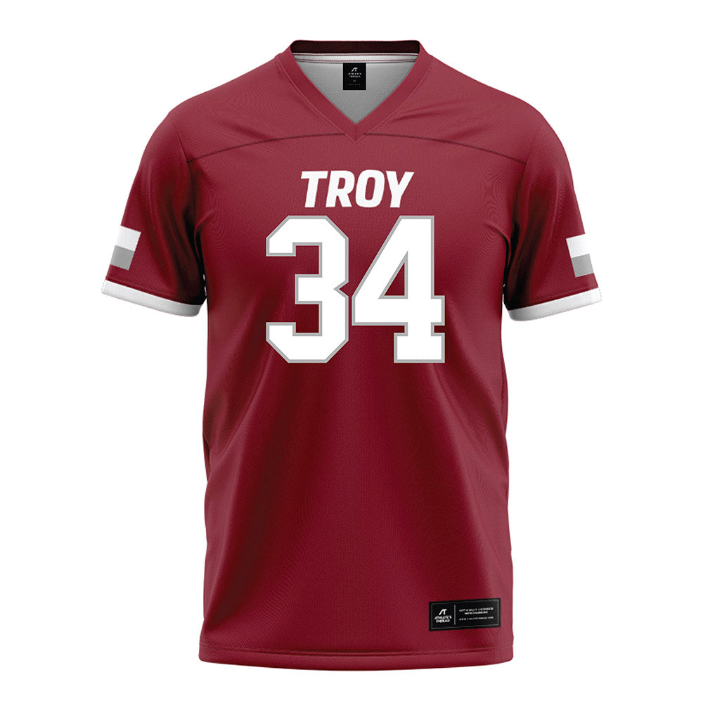 Troy - NCAA Football : Timothy Roberson - Football Jersey-0