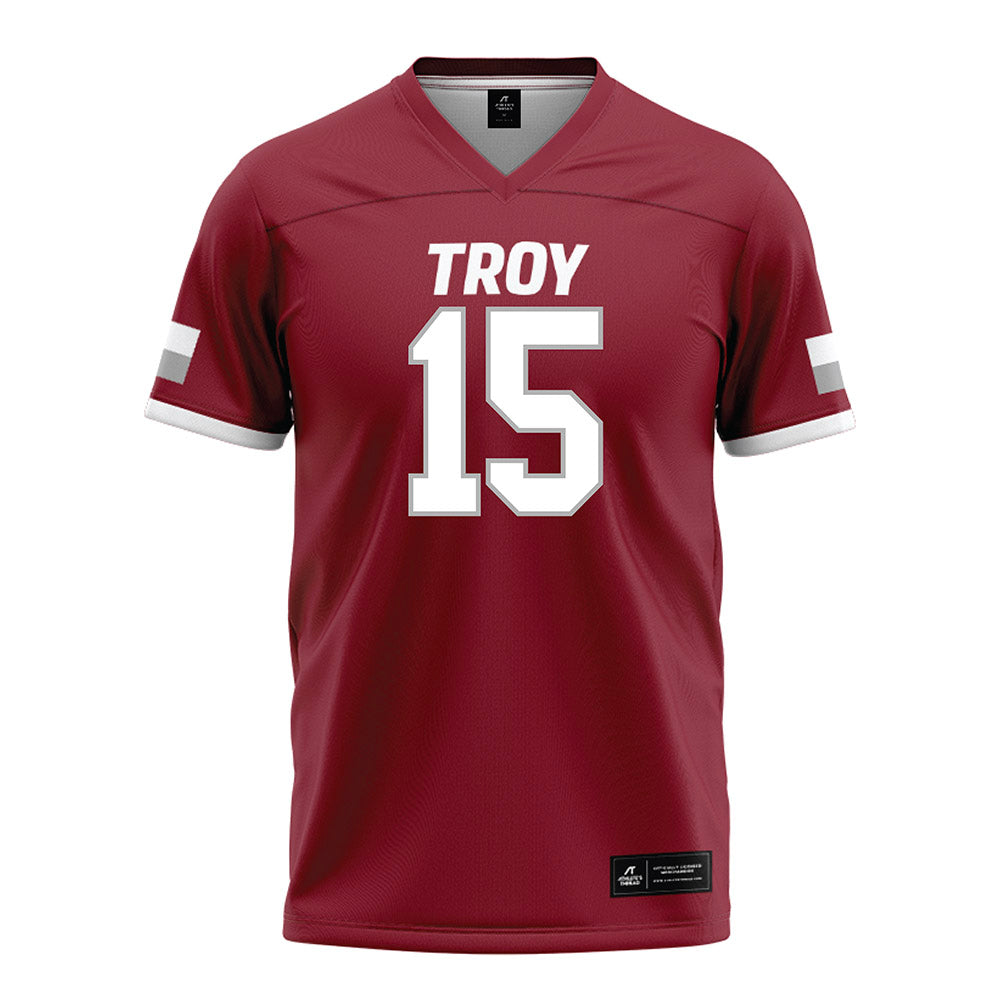 Troy - NCAA Football : TJ Lott - Football Jersey-0