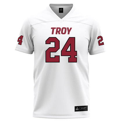 Troy - NCAA Football : Jeremiah Roux - Football Jersey-0