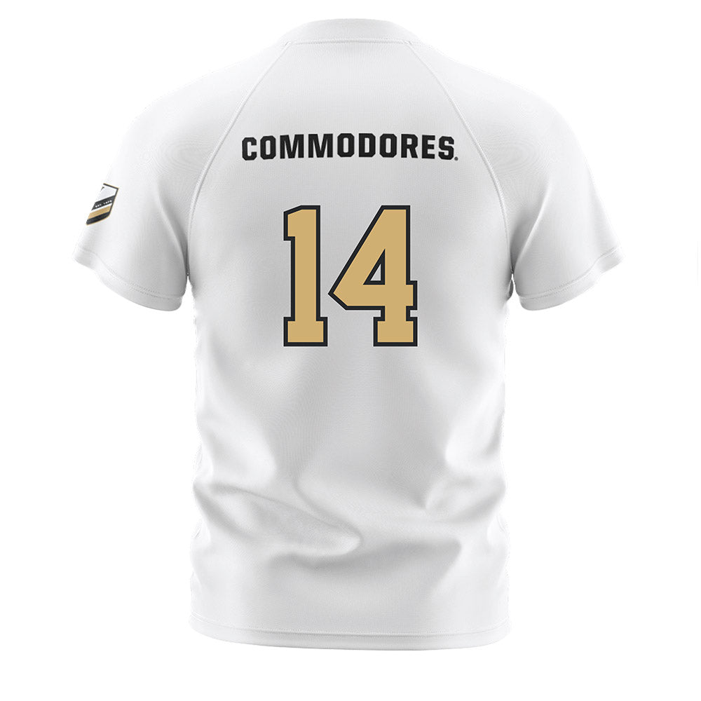 Vanderbilt - NCAA Women's Soccer : Lydia Ungashick - Stripes Soccer Jersey-1