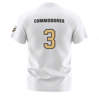 Vanderbilt - NCAA Women's Soccer : Grace Freeman - Stripes Soccer Jersey-1