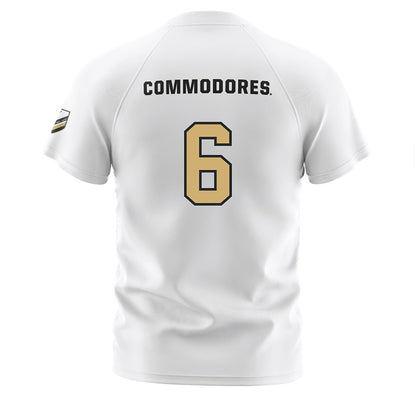 Vanderbilt - NCAA Women's Soccer : Adysen Armenta - Stripes Soccer Jersey-1