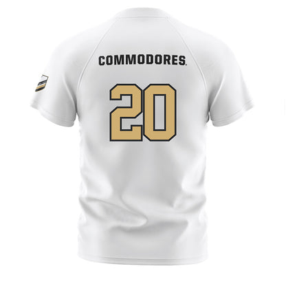 Vanderbilt - NCAA Women's Soccer : Nina Laba - Stripes Soccer Jersey-1