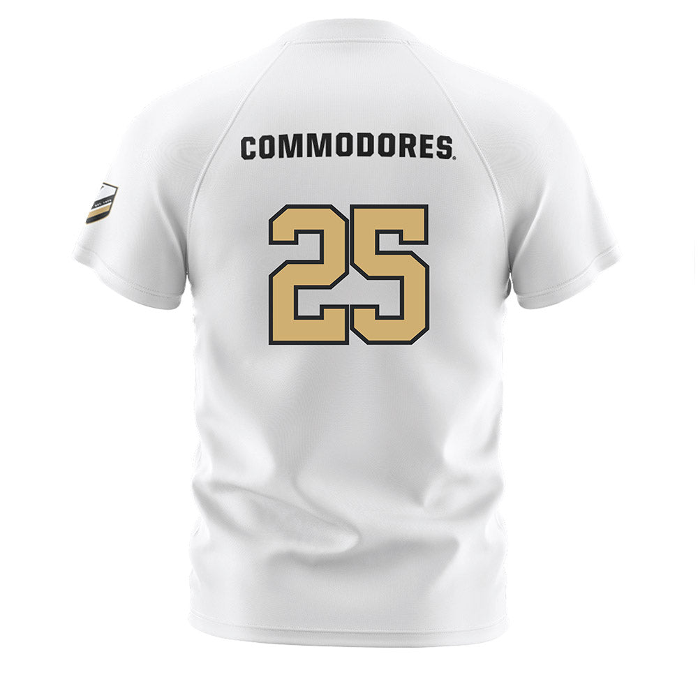 Vanderbilt - NCAA Women's Soccer : Lawson Hopkins - Stripes Soccer Jersey-1