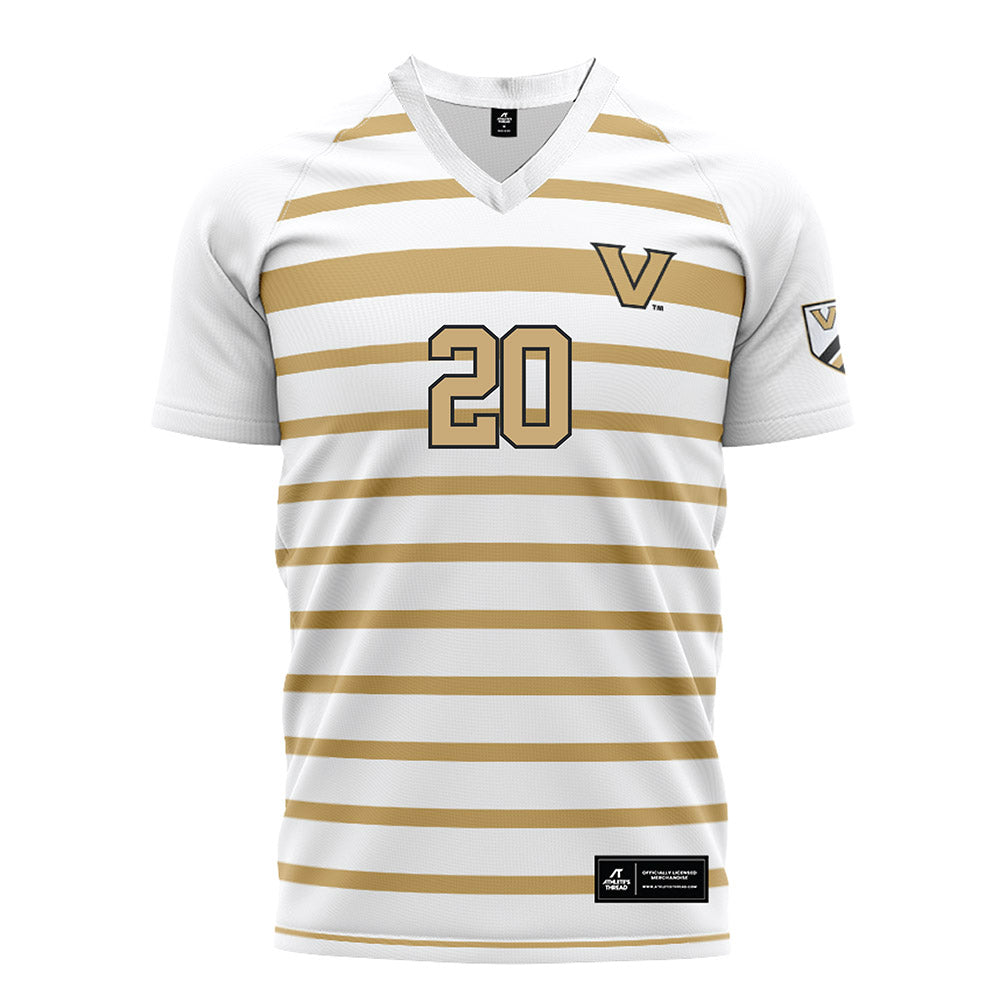 Vanderbilt - NCAA Women's Soccer : Nina Laba - Stripes Soccer Jersey-0