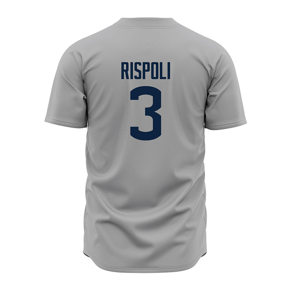UConn - NCAA Baseball : Rob Rispoli - Gray Jersey-1