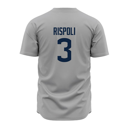 UConn - NCAA Baseball : Rob Rispoli - Gray Jersey-1