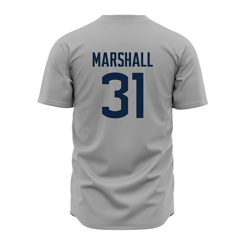 UConn - NCAA Baseball : Jackson Marshall - Gray Jersey-1