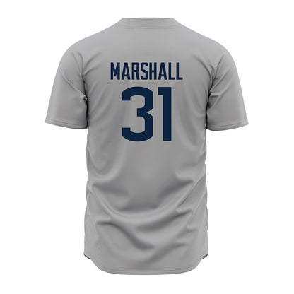 UConn - NCAA Baseball : Jackson Marshall - Gray Jersey-1