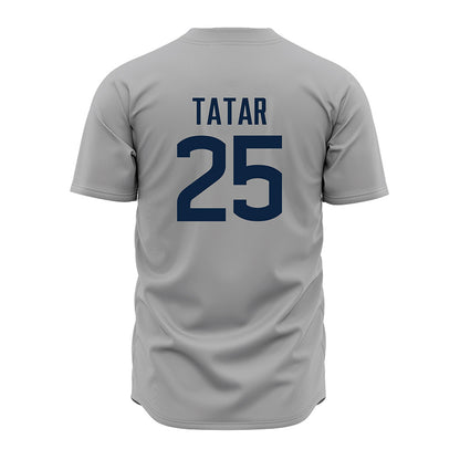 UConn - NCAA Baseball : Ryan Tatar - Gray Jersey-1