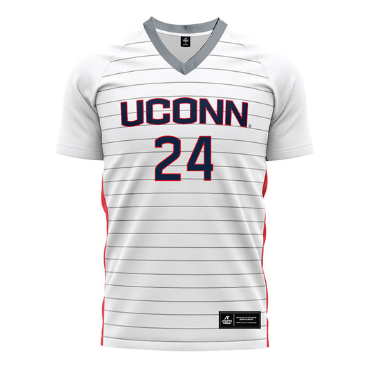 UConn - NCAA Women's Soccer : Kileigh Gorman - White Soccer Jersey